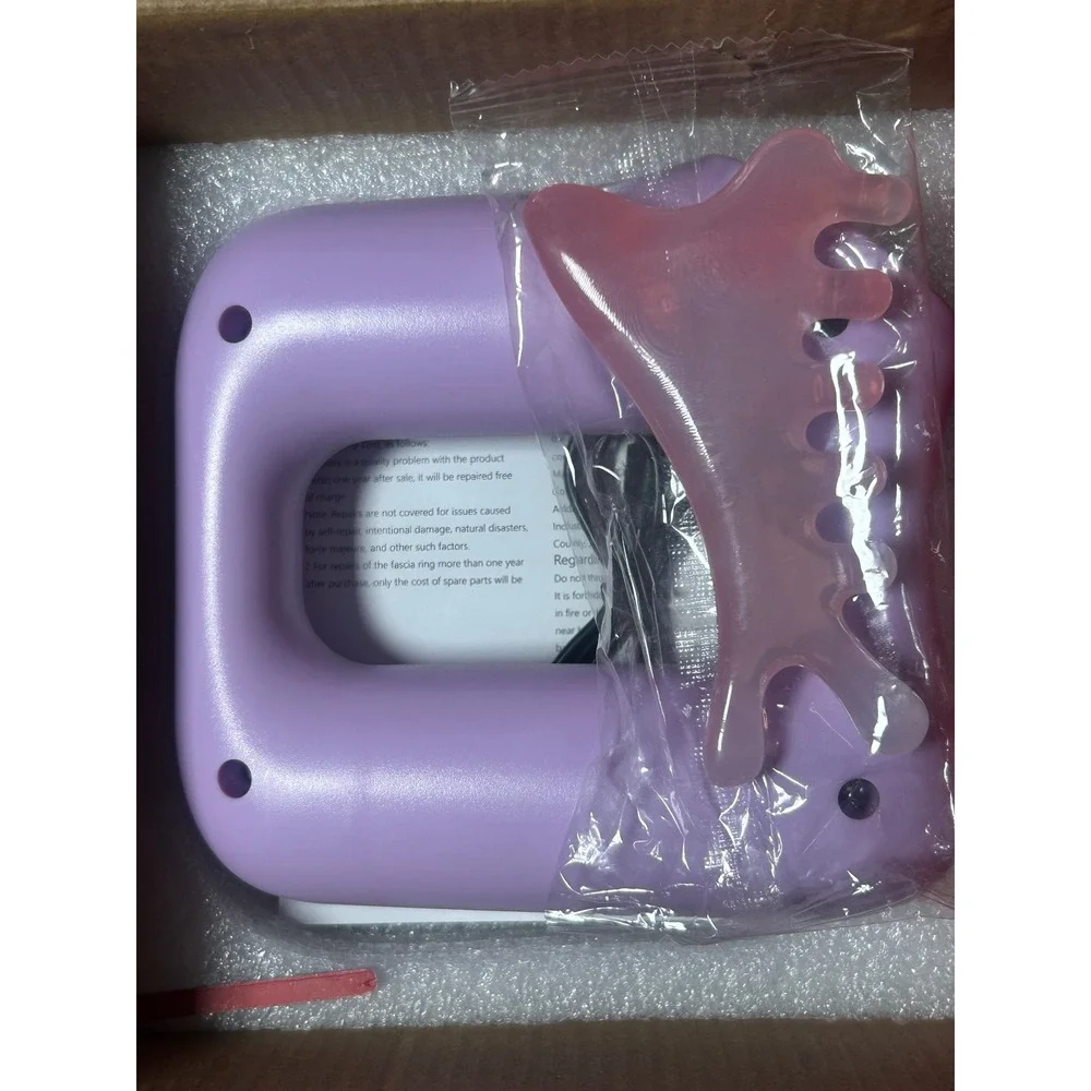 JMH-J1 Deep Fat Loss Fascia Ring Purple Electronic Massage Tool with 8 Gears